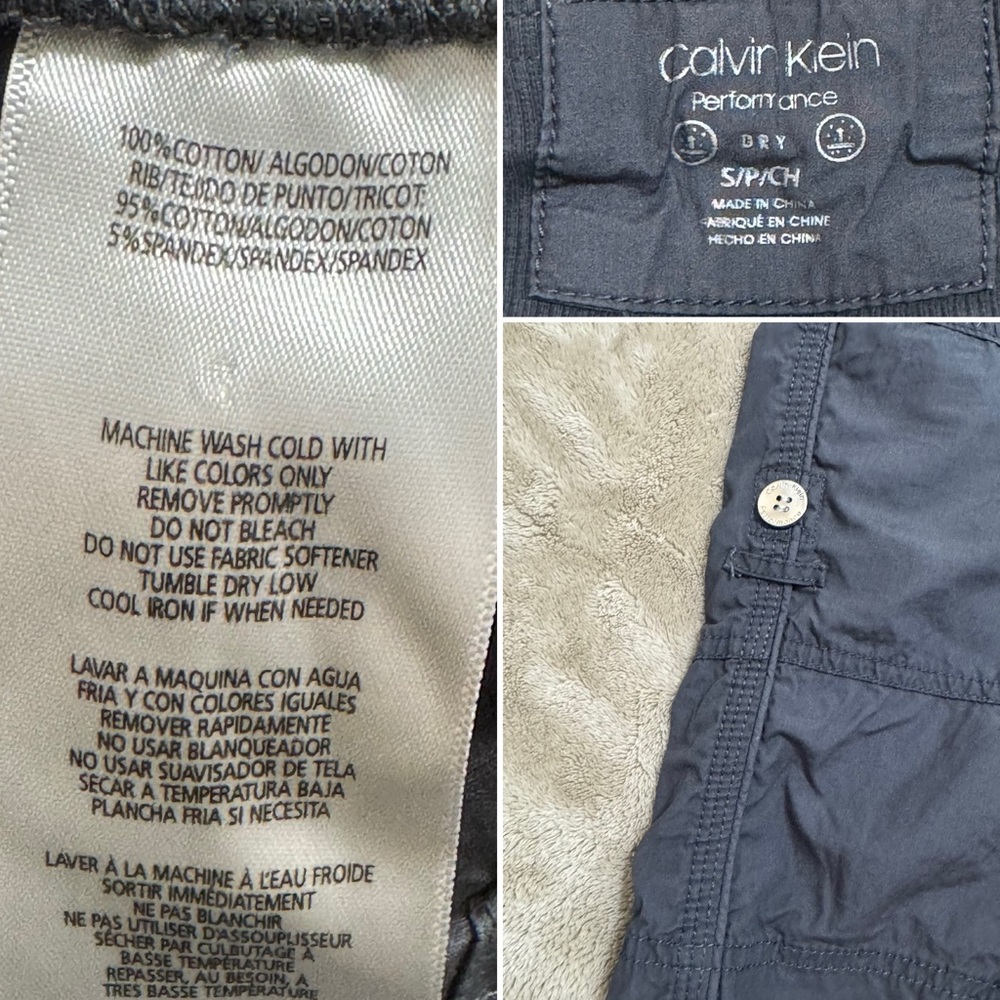 Calvin Klein Performance Gray Shorts - Picture 8 of 8